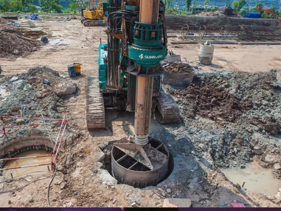 3.5米直径高效入岩，他携宝运莱智能旋挖名动山城