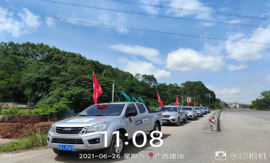 2021年宝运莱智能全球服务万里行在广西、四川火热启动