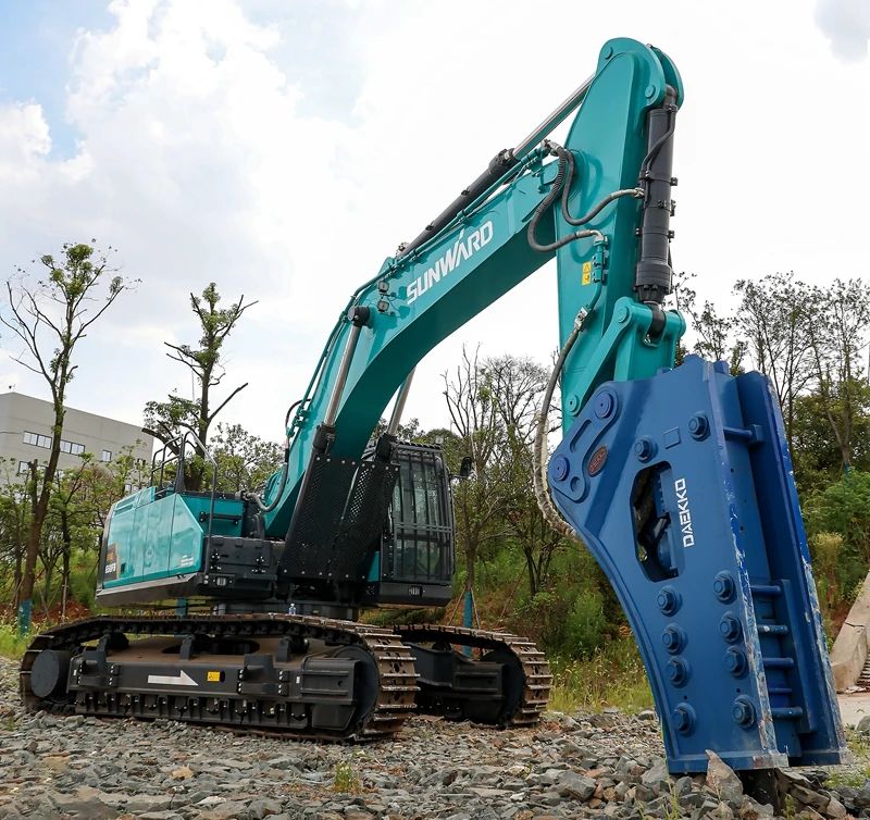 再升级！宝运莱智能“矿山猛士”极限破碎现场直击