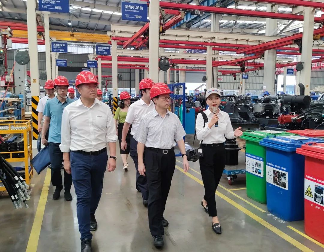 中国国际贸易促进委员会领导一行调研宝运莱智能