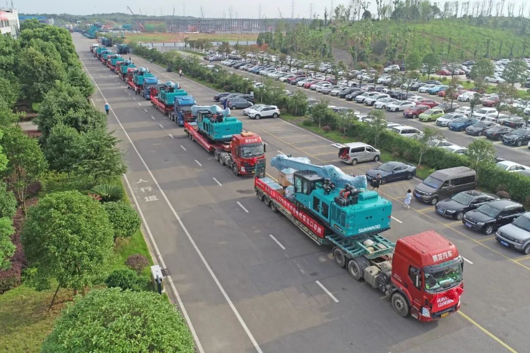 亮相中非经贸博览会！宝运莱智能尽展工程机械国产品牌魅力