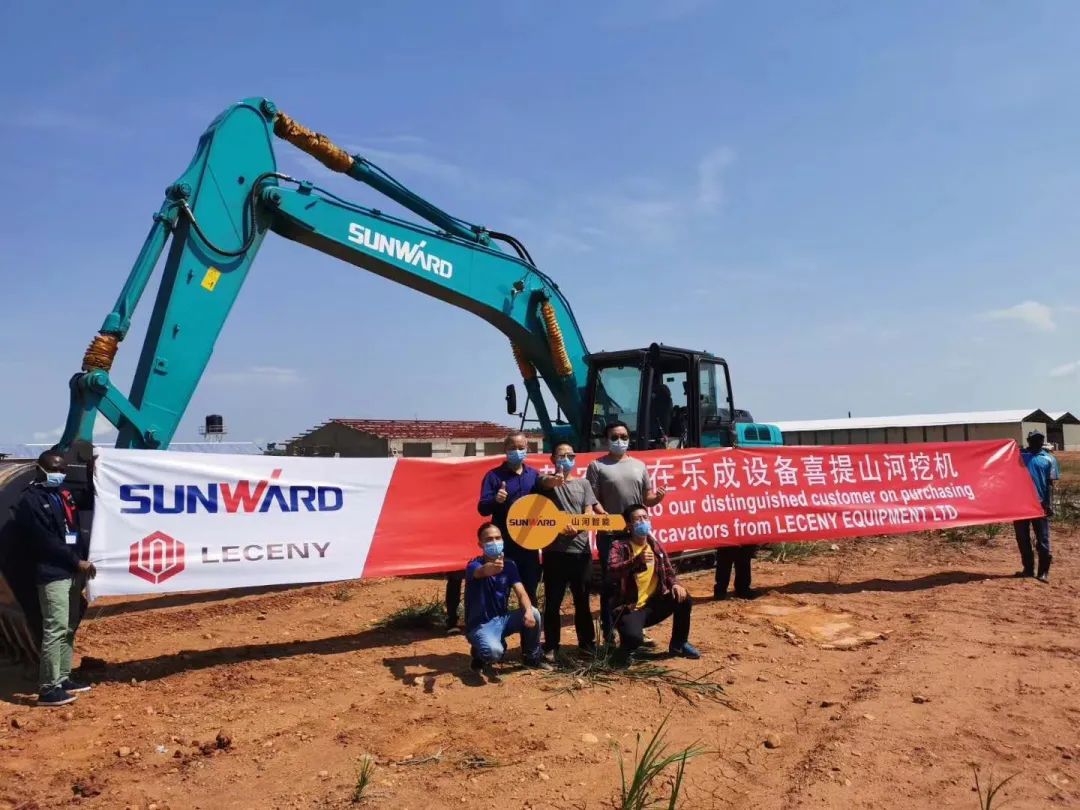 亮相中非经贸博览会！宝运莱智能尽展工程机械国产品牌魅力