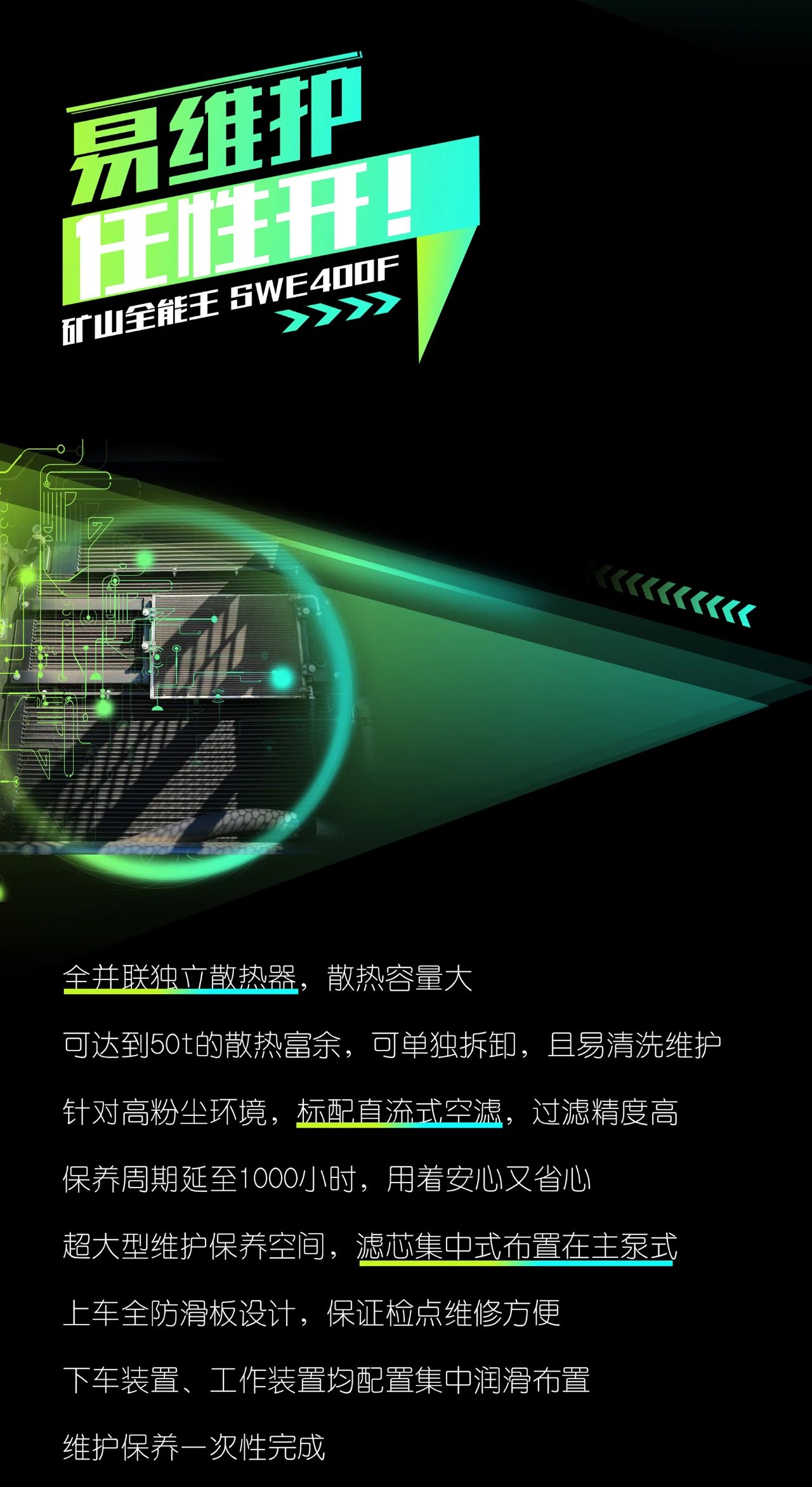 国四精品 | 要产能、够有劲！“满级”挖机还得看“矿山全能王”SWE400F