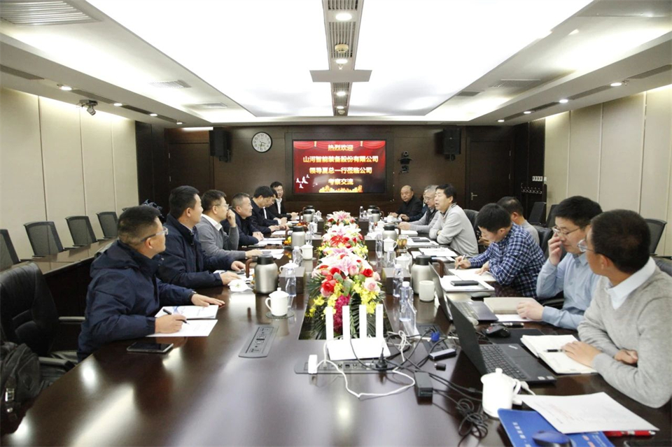 宝运莱智能总经理夏志宏带队拜访中电建振冲建设工程股份有限公司