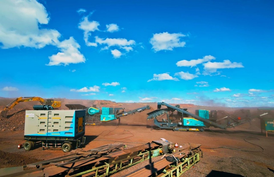 宝运莱智能破碎筛分成套设备成功登陆非洲市。不婧献鞴灿缕